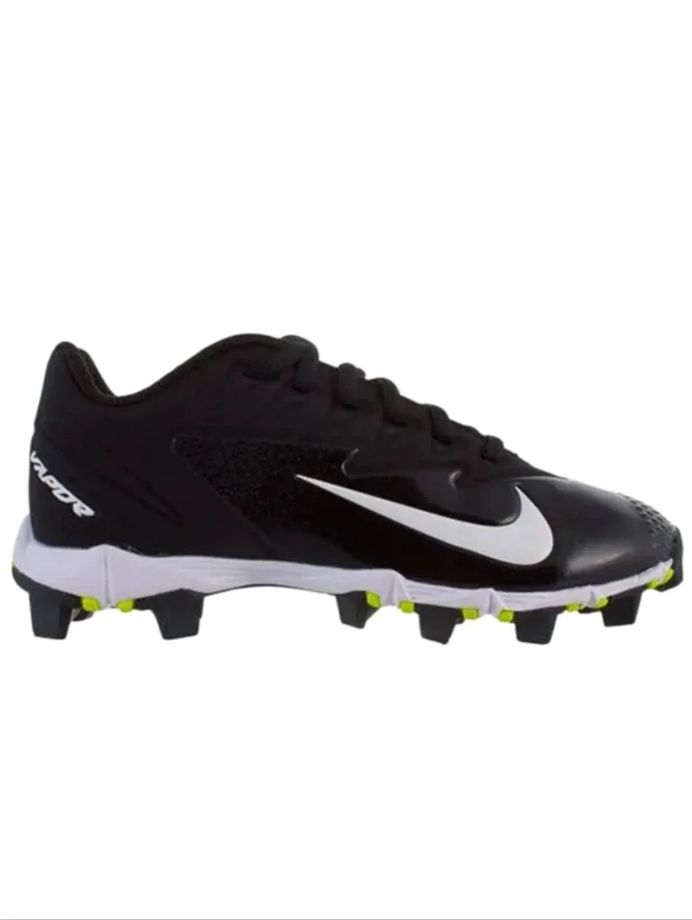 Nike Men's Black Gray Vapor Ultrafly Keystone Baseball Cleats Size 8.5